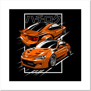 Hachiroku 86 Posters and Art